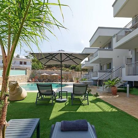 Superior Family Apartment W/Pool Dining Area Stavromenos Exterior photo